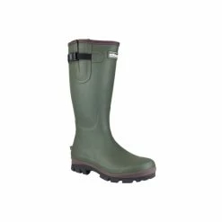 Cotswold Grange Neoprene Mens Rubber Wellington Boots Shoes Green