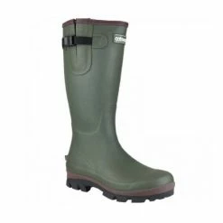 Cotswold Grange Neoprene Mens Wellington Boots - Green Shoes