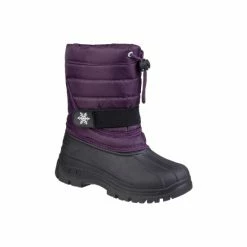 Cotswold Childrens/Kids Icicle Snow Boot (Purple) Apparel
