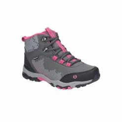 Cotswold Childrens/Kids Ducklington Lace Up Hiking Boots (Gray/Pink) Apparel