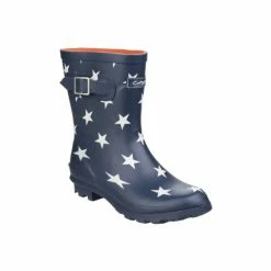 Cotswold Womens/Ladies Badminton Patterned Waterproof Wellies - Star Boots