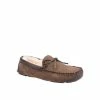 Cotswold Mens Northwood Suede Moccasin Slippers - Sand Sandals & Slippers