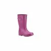Cotswold Buckingham Big Girls Wellingtons/Girls Boots (Berry) Shoes