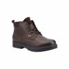 Cotswold Mens Winson Lace Leather Boots Shoes Brown