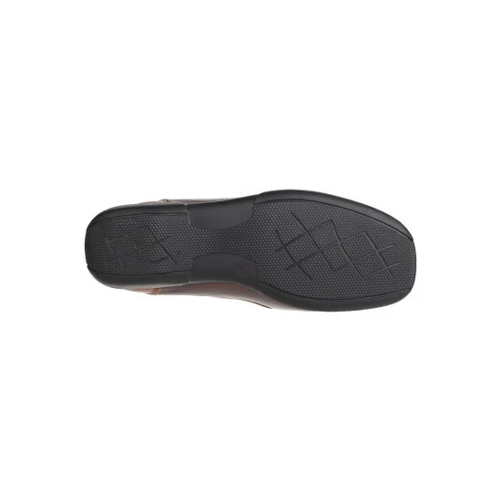 Cotswold Biddlestone Ladies Moccasin/Womens Shoes - Chestnut/Tan/Wine Flats - Image 3