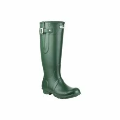Cotswold Unisex Green Rubber Windsor Galoshes Boots - Green Shoes
