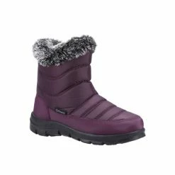 Cotswold Womens/Ladies Longleat Galoshes Boot - Purple Boots