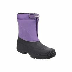Cotswold Venture Waterproof Ladies Boot/Wet Weather Wellington Boots - Purple