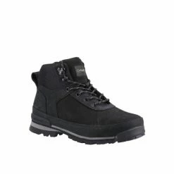 Cotswold Mens Yanworth Leather Hiking Boots - Black