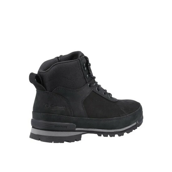 Cotswold Mens Yanworth Leather Hiking Boots - Black - Image 2