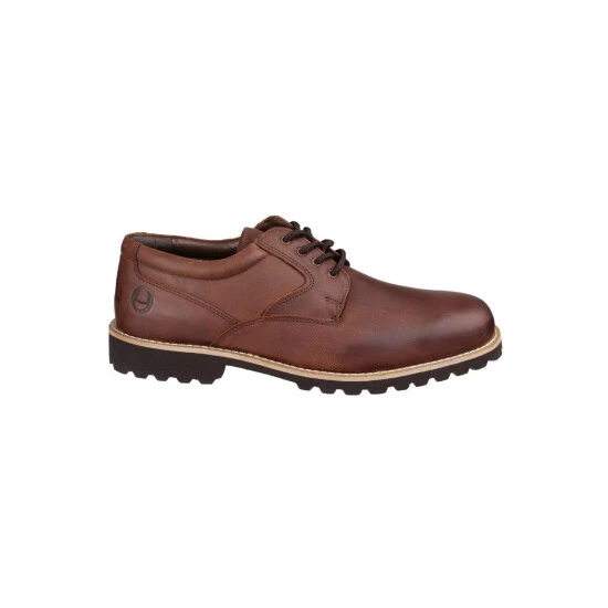 Cotswold Mens Tuffley Lace Up Leather Shoes Brown - Image 3