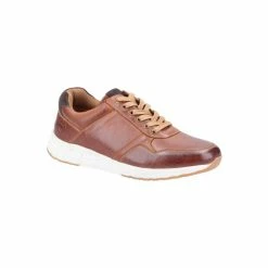Cotswold Mens Hankerton Leather Shoes Brown