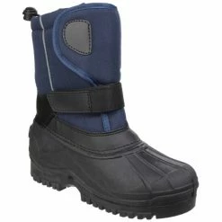 Cotswold Childrens/Kids Avalanche Snow Boots (Navy) Apparel