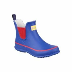 Cotswold Childrens/Kids Bushy Wellington Boots (Blue) Apparel