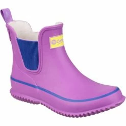 Cotswold Childrens/Kids Bushy Wellington Boots (Purple) Apparel