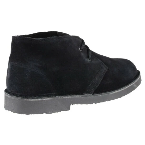 Cotswold Sahara Unisex Desert Boot / Womens Boots / Desert Boots - Black Shoes - Image 5
