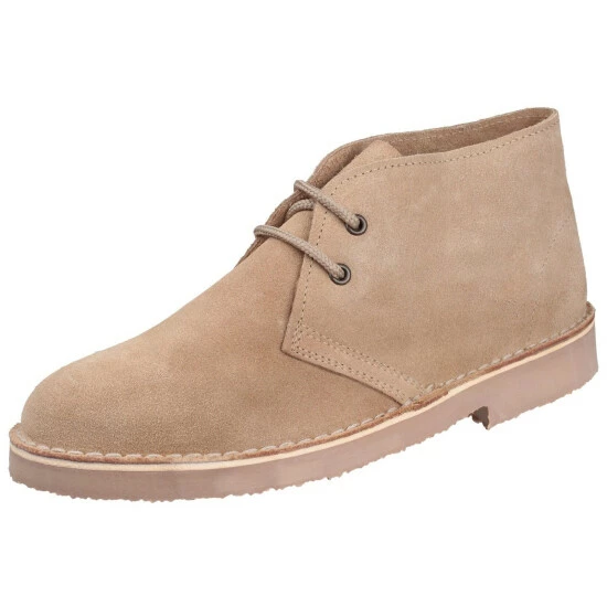 Cotswold Sahara Unisex Desert Boot/Womens Boots/Desert Boots - Camel Shoes